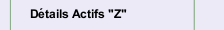 D&eacute;tails Actifs "Z"