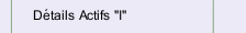 D&eacute;tails Actifs "I"